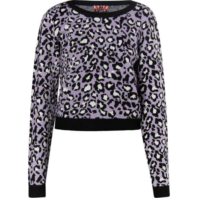 Mymo Gebreide trui Dames violet