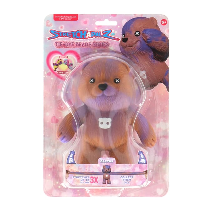 Stretchapalz Tie Dye Bears 14 cm 4 assorti