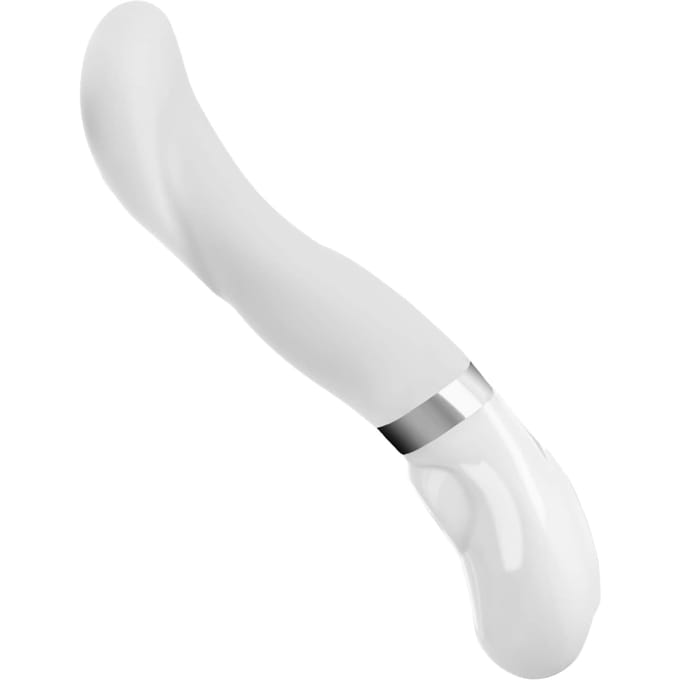 Oplaadbare  designvibrator van siliconen, 17,5 cm