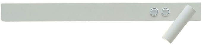 Kosilum - Stanli - Wandlamp - Wit - Aluminium en acryl