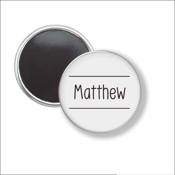 Button Met Magneet 58 MM - Matthew - NIET VOOR KLEDING