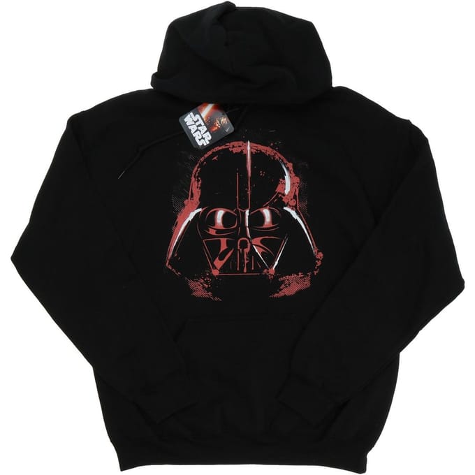Star Wars Heren Darth Vader Helm Hoodie (Zwart)