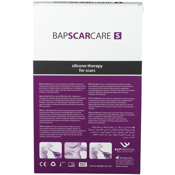 Bap Scar Care S Mamma Anker Wasbaar Litteken Verband 60s081030 4