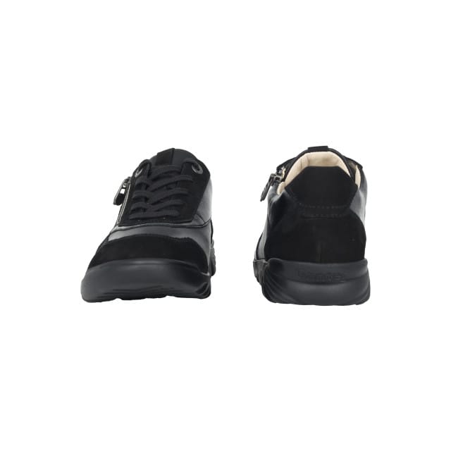 Ganter Haylie - dames sneaker - Zwart - maat 38 (EU) 5 (UK)