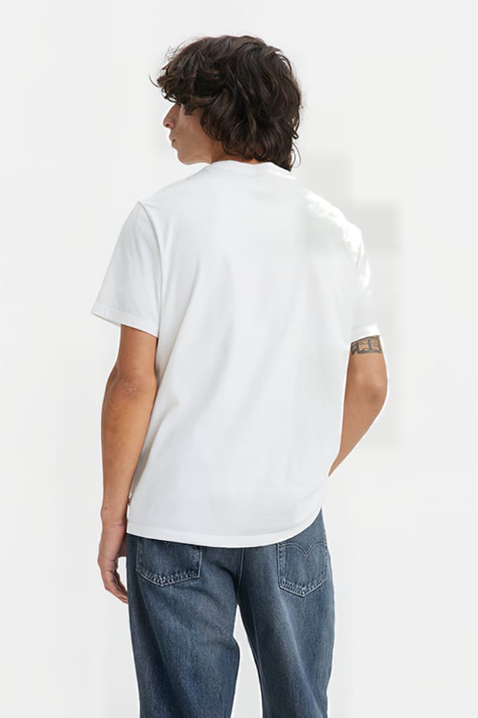 Levi's Destination Tee Levi Ibiza White Graphi Taglia: M | T-shirt stampate Outlet | Uomo | Bianco