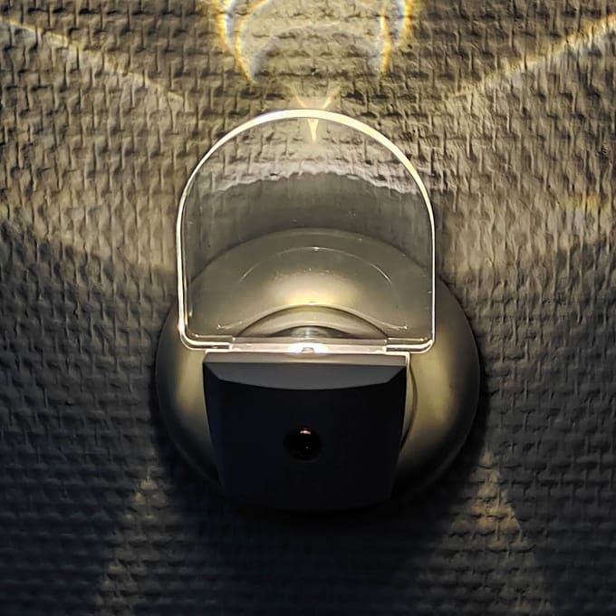 Niermann Standby LED nachtlamp Slim voor stopcontact, met sensor