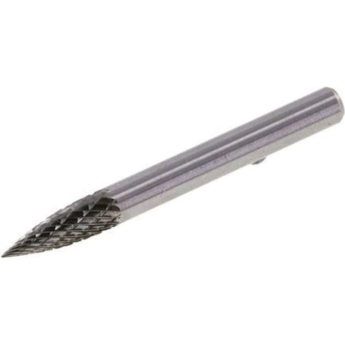 6mm Hardmetalen Freesstift (Spg Vorm G Spitsboog)