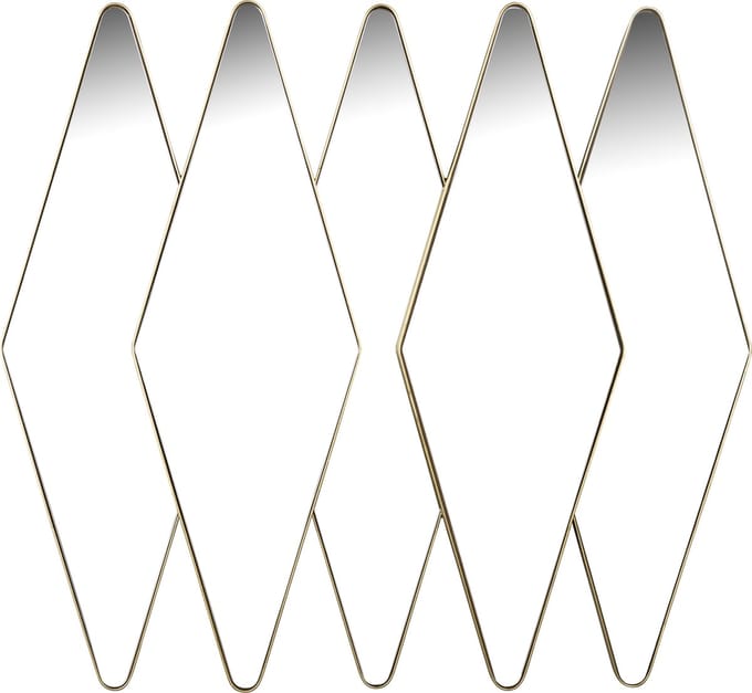 Dutchbone Kyoko Spiegel/ Wandspiegel Goud