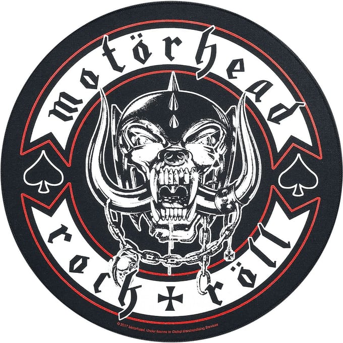 Motörhead Biker Unisex Embleem - zwart/wit/rood - Standard