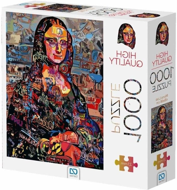 Ca Games Mona Lisa Legpuzzel 1000 stukjes