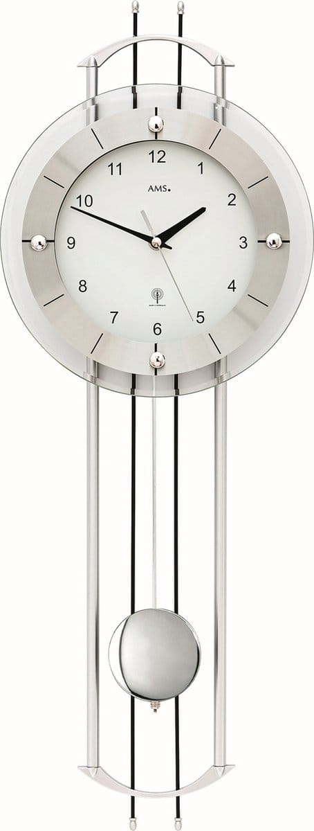Wandklokken  radiogestuurd AMS - 5248