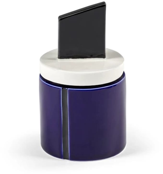 Serax Plan C Candela 01 geurkaars D8.5cm H14cm blauw / zwart