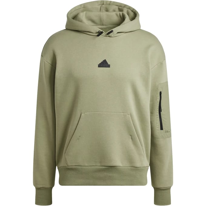 Fleece sweatshirt met capuchon adidas City Escape