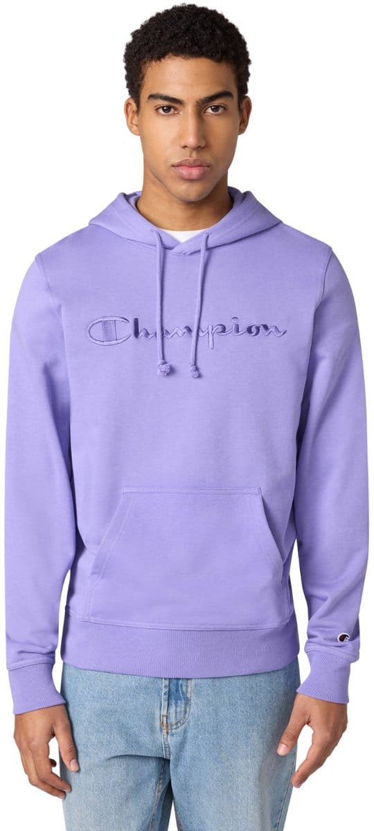 Champion Sweater Heren Hooded Sweatshirt Paars - Maat M