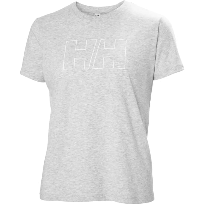 Helly Hansen Tech Logo T-shirt Met Korte Mouwen Grijs S Vrouw
