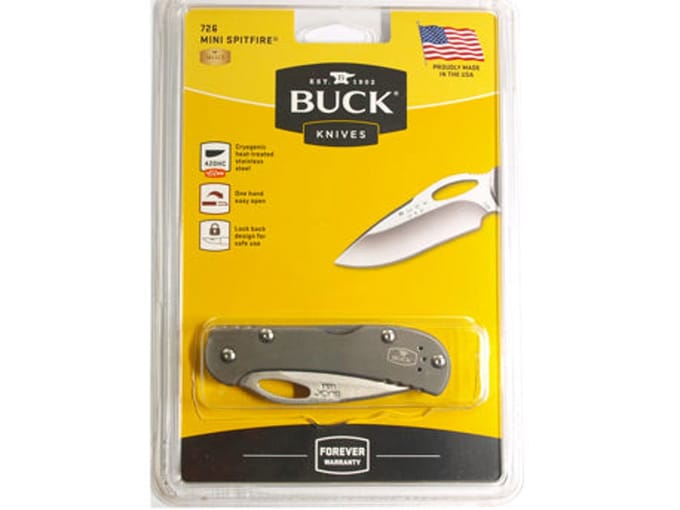 Buck Knives zakmes Mini Spitfire - grijs
