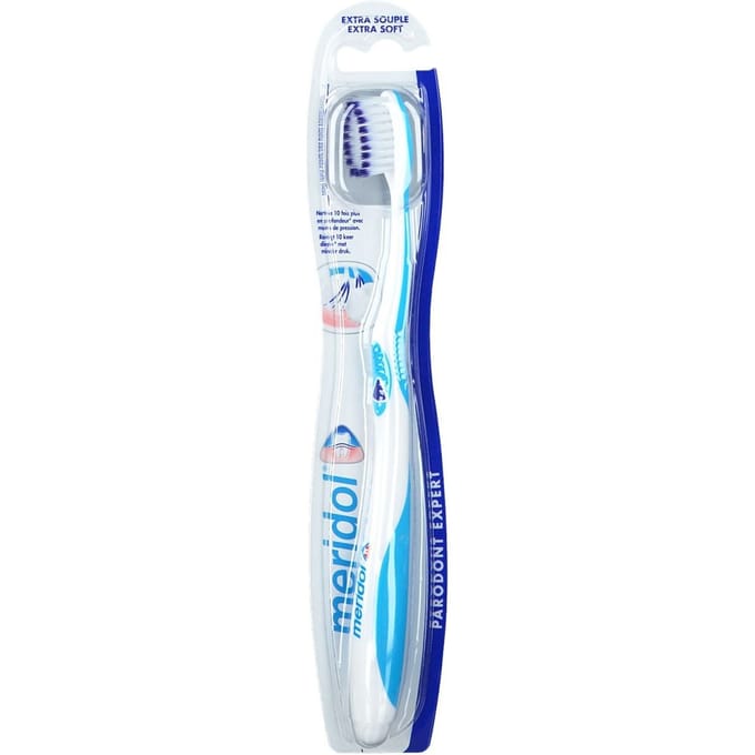 Meridol Parodont Expert Extra Zachte Tandenborstel (Kleur : Violet)