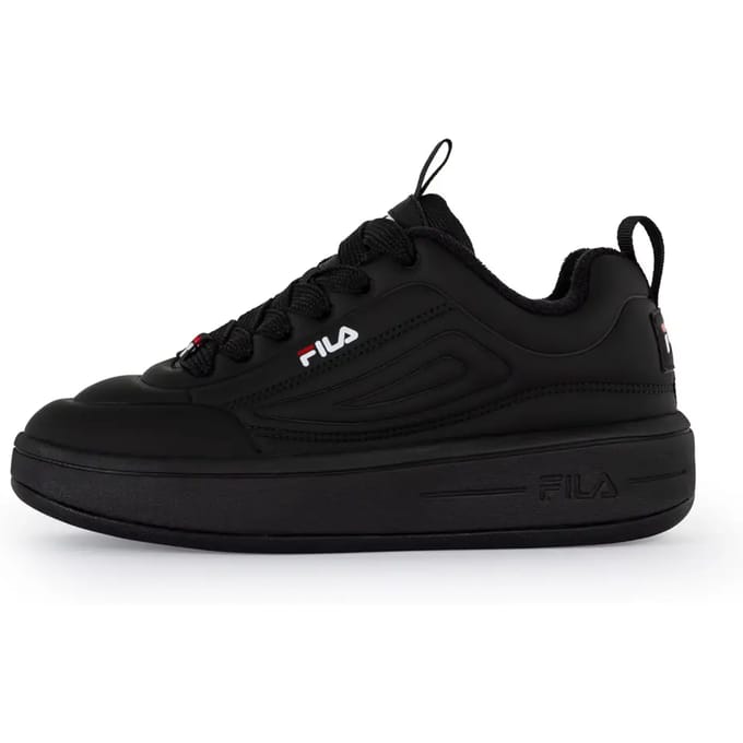 Fila Zwarte Polyurethaan Dames Sneakers