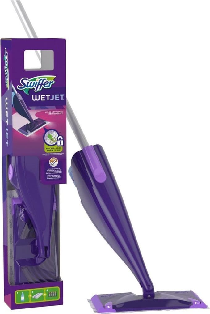 Swiffer WetJet Startset - Alles in één dweilsysteem