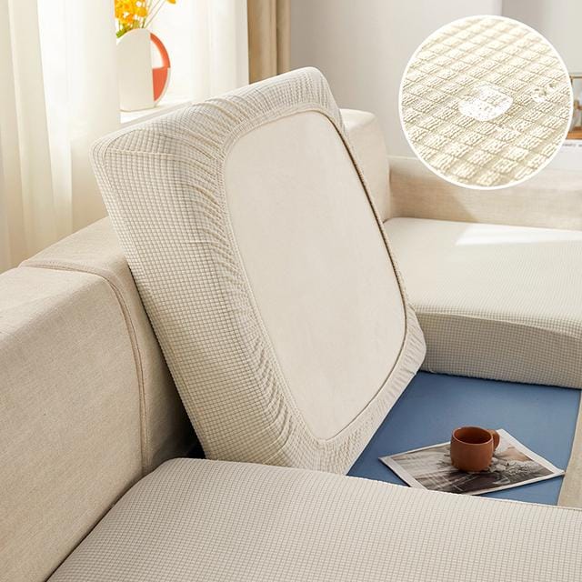 Housse de coussin de canapé imperméable, housse de canapé très extensible, housse de protection de meubles pour salon, toutes les couvertures Plus Size (S)-1pc