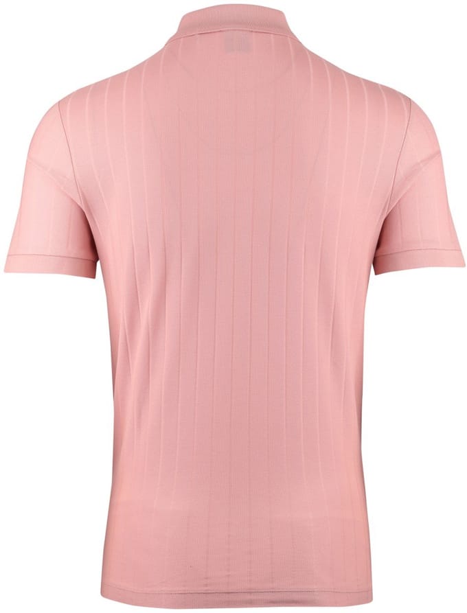 BOSS Black H-Parlay poloshirt roze strepen 2-knoops