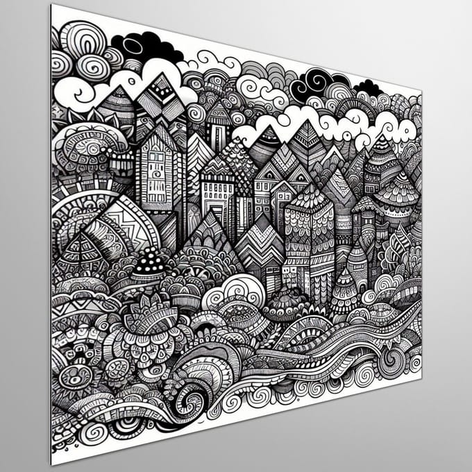 Kunstprint | Wanddecoratie | Dibond | 20 × 20 cm