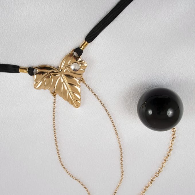 Sylvie Monthulé - Eindringender Schmuck Köstlicher Garten | Gold Größe 36