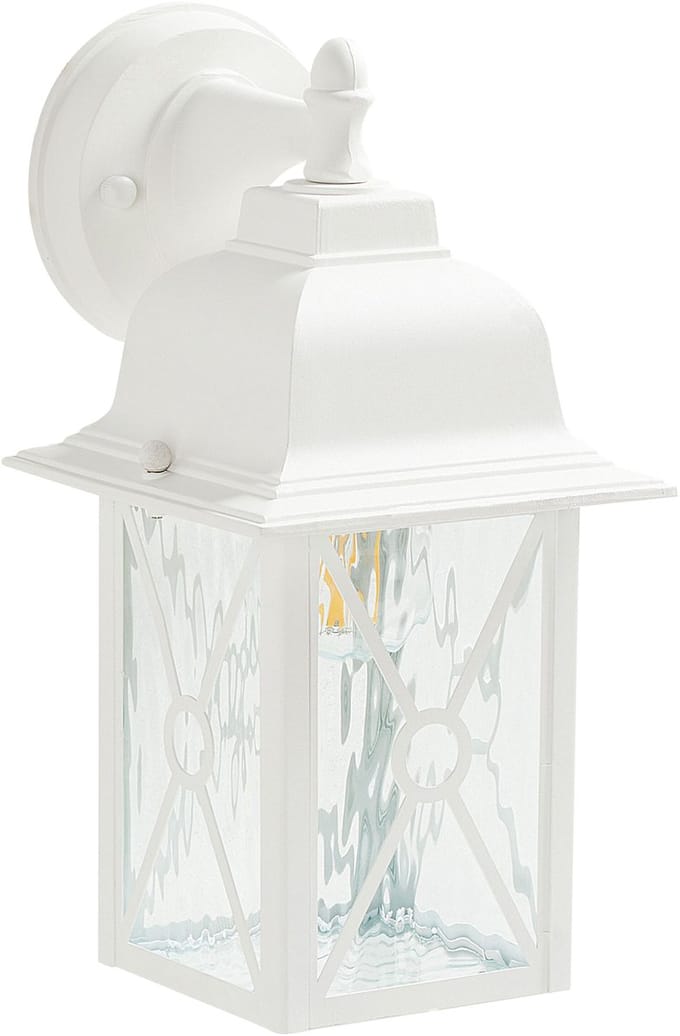 FINDON - Wandlamp - Wit - Ijzer