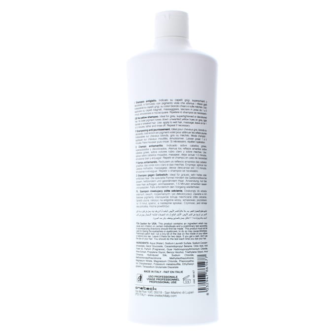 Fanola No Yellow Geen gele shampoo Kleurshampoo Dames 1000 ml