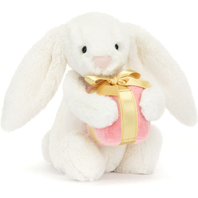 Jellycat knuffel Bashful Bunny with Present