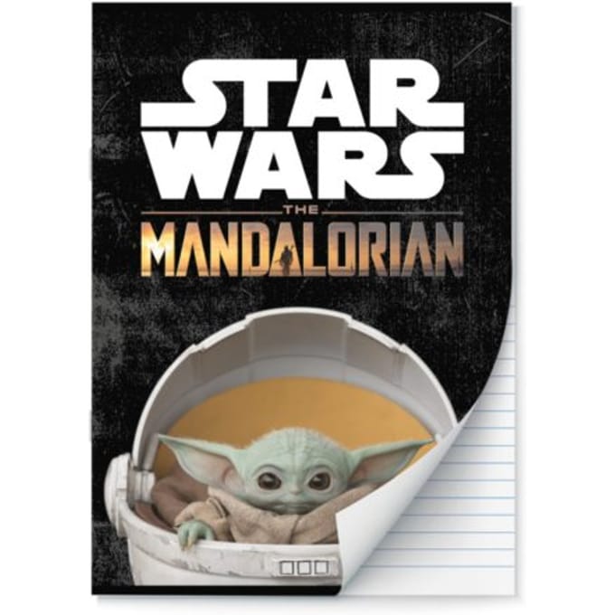 The mandalorian schrift a4 gelinieerd à 2 stuks
