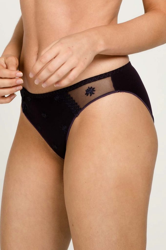 Louisa Bracq – Chantilly – Slip – 440-30 – Améthyste - 38
