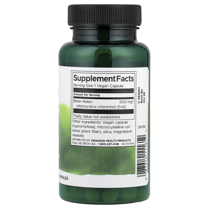 Full Spectrum® Bittere Meloen, 500 mg, 60 Veggie Capsules