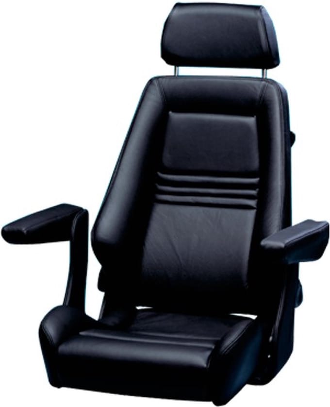 Recaro Stoelkuip Atlantic zwart Stof/Skay