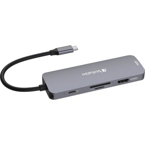 Verbatim USB-C Pro Multiport-hub met 8 poorten