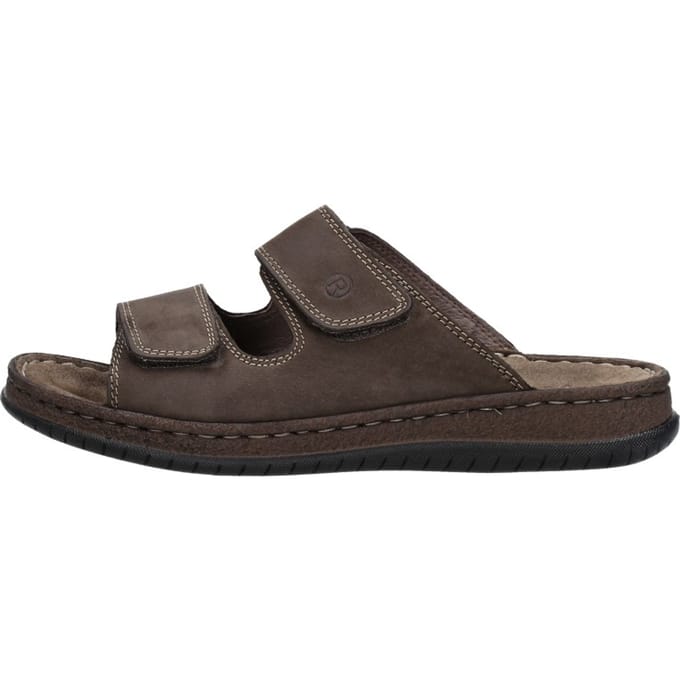 Rohde 6240 - Volwassenen Heren slippers - Kleur: Bruin - Maat: 40