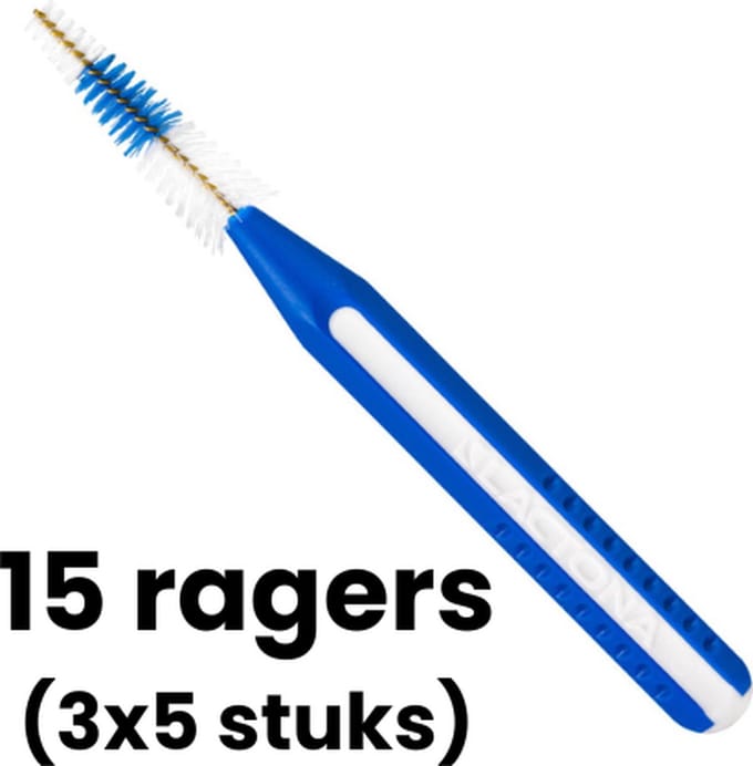 Lactona Easygrip Ragers Conisch-Easygrip B 3-7mm - Donkerblauw - 3 x 5 stuks - Voordeelpakket