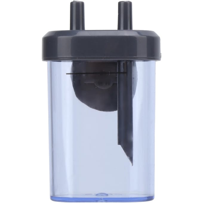 CO2 Belenteller Draagbare ABS Kunststof CO2 Diffuser met Zuignap voor Aquarium Vis Tank white