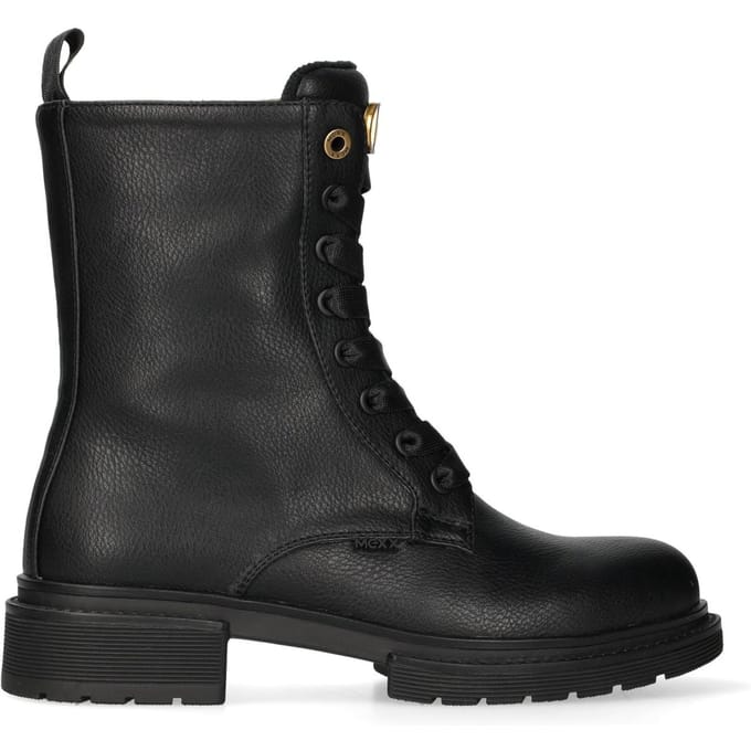 Mexx Mexx Holea Glad Veterboots zwart Synthetisch