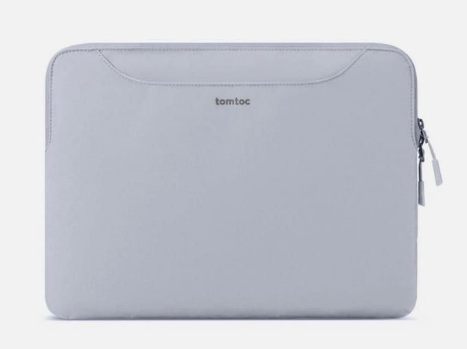 tomtoc Versatile-A21Laptophoezen voor 14 inch MacBook Pro/Surface/Asus Zenbook-Zwart;Blauw-Tweekleurig