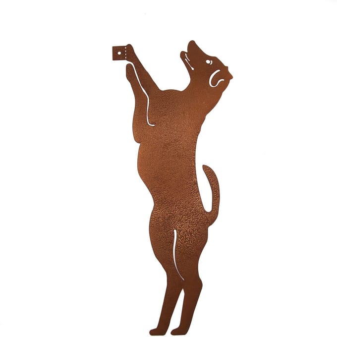 UNUS® Tuinsteker boom hond vastschroeven roestlook originelle