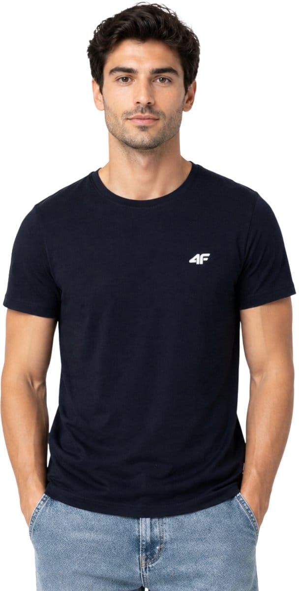 4F T-shirt Heren Donkerblauw - Maat 4XL