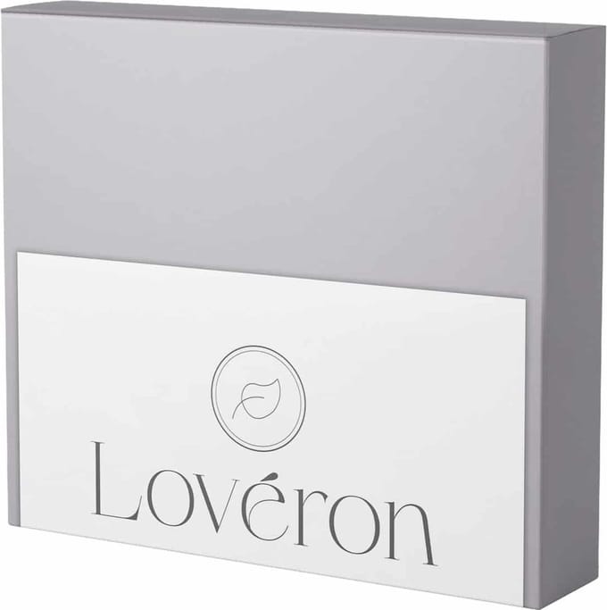 Lovéron kussensloop - Flanel - 2 stuks - 40x60 cm - Grijs