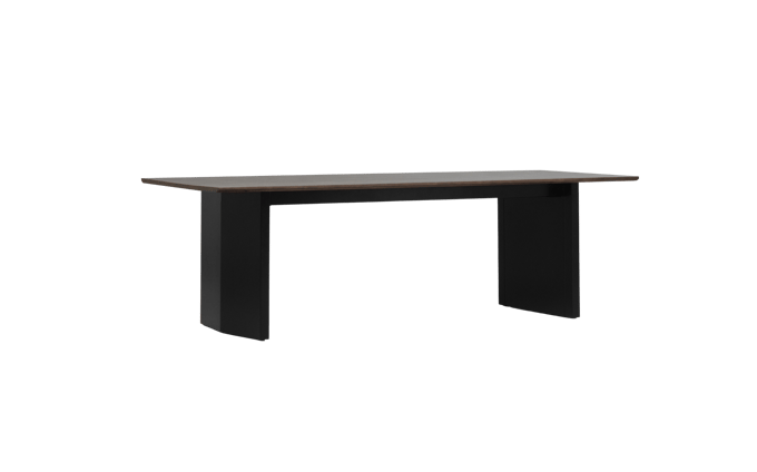 Normann Copenhagen Panel tafel - zwart/zwart - 90 x 250 cm