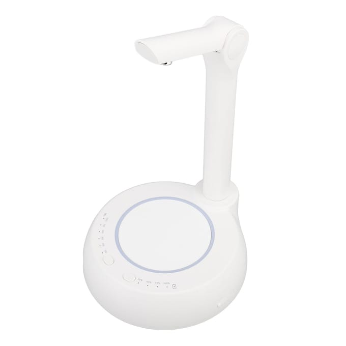 Desktop Waterfles Dispenser 5 Gallon 4 Niveaus Oplaadbare Elektrische Waterfles Pomp voor white