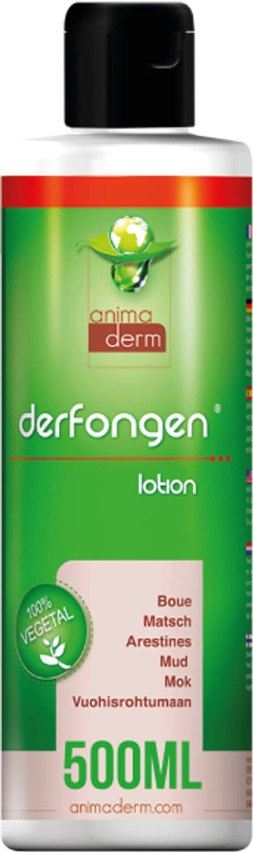 Paardenlotion voor modderschurft Animaderm Derfongen