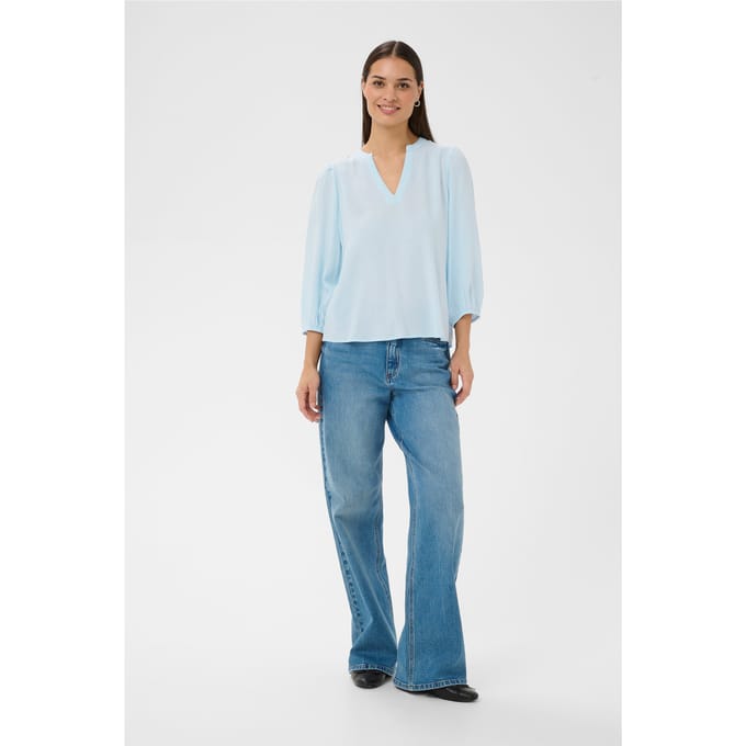 3/4 damesblouse KAFFE Milia