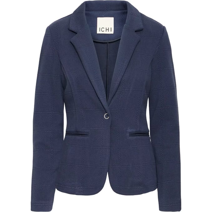 Blazer IHKATE Checkit femme Ichi Ihkate
