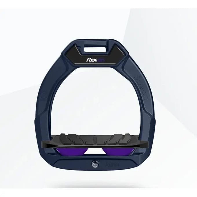 Veilige rijbeugels Incliné Grip Marine/Zwart/Paarse kind Flex-On Safe-On
