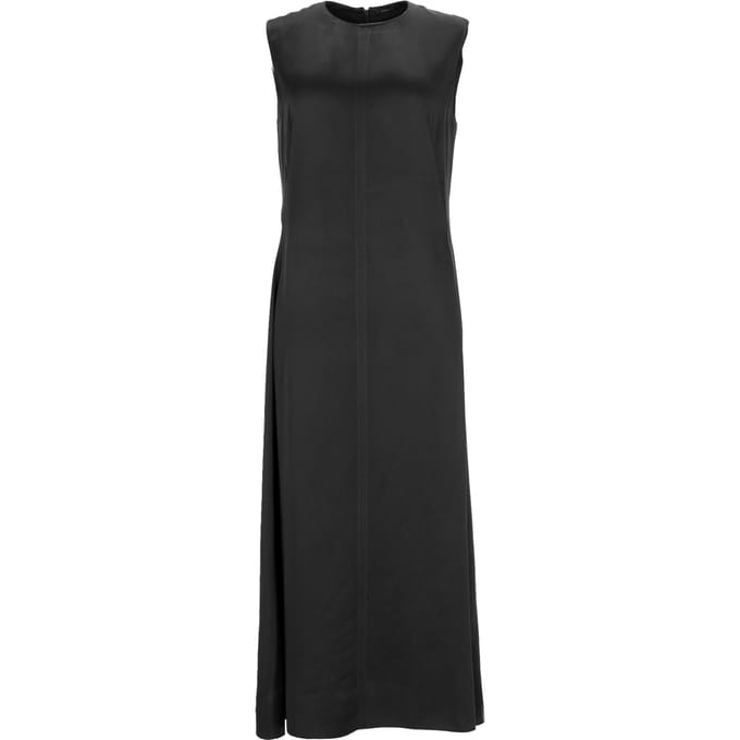 Joseph maxi-jurk in zwarte viscose